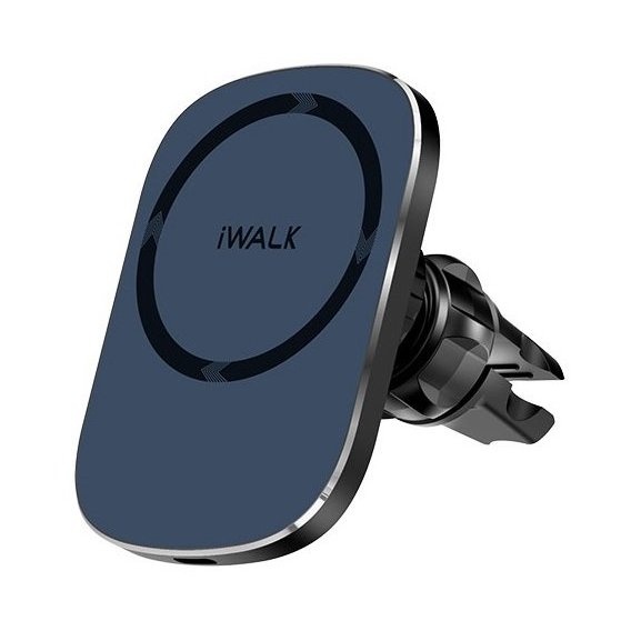 Держатель и док-станция iWalk Car Holder Lucanus Air Mag Black (CML004) for iPhone 15 I 14 I 13 I 12 series