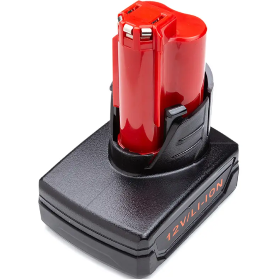 Аккумулятор PowerPlant для шуруповертов и электроинструментов MILWAUKEE 12V 5.0Ah Li-ion (48-11-2401