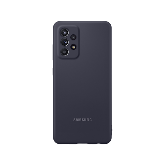 Аксессуар для смартфона Samsung Silicone Cover Black (EF-PA525TBEGRU) for Samsung A525 Galaxy A52/A528 Galaxy A52s 5G/A526 Galaxy A52 5G