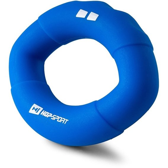 Эспандер Hop-Sport силиконовый овальный 18.1 кг синий (HS-S018OG)