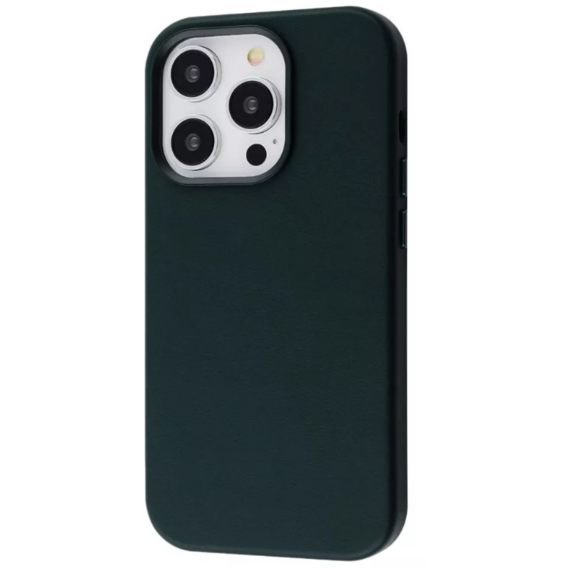 Аксессуар для iPhone WAVE Premium Leather Edition Case with MagSafe Forest Green for iPhone 14 Pro