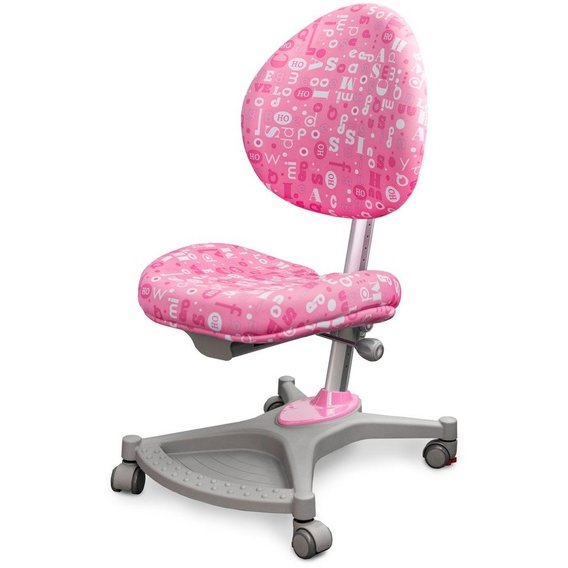 Кресло Mealux Neapol APK (арт.Y-136 APK) обивка розовая с буквами