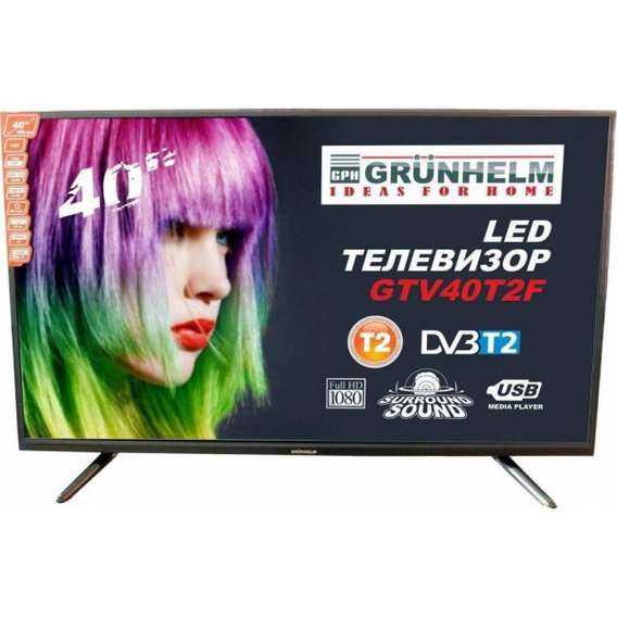 Телевизор Grunhelm GTV40FHD03T2