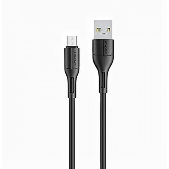 Кабель Usams USB Cable to microUSB 1m Black (US-SJ502)