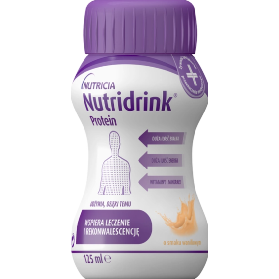 Энтеральное питание Nutricia Nutridrink Protein Vanilla со вкусом ванили 4х125мл (8716900565403)