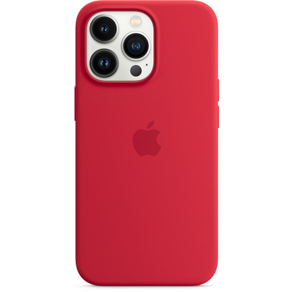 Аксессуар для iPhone Apple Silicone Case with MagSafe (PRODUCT) Red (MM2L3) for iPhone 13 Pro