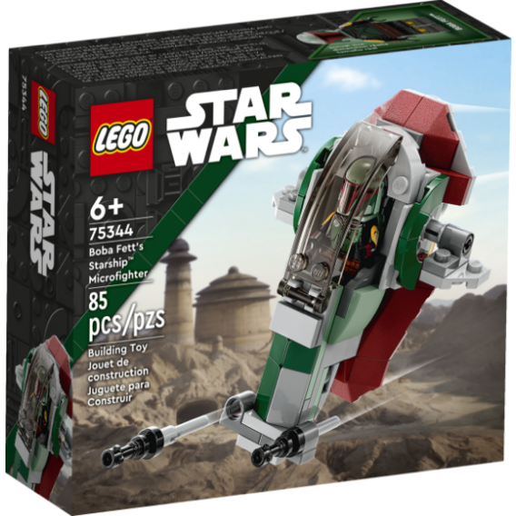 Конструктор LEGO Boba Fetts Starship Micro Fighter Микрофайтер Звездолет Бобы Фетта (75344)