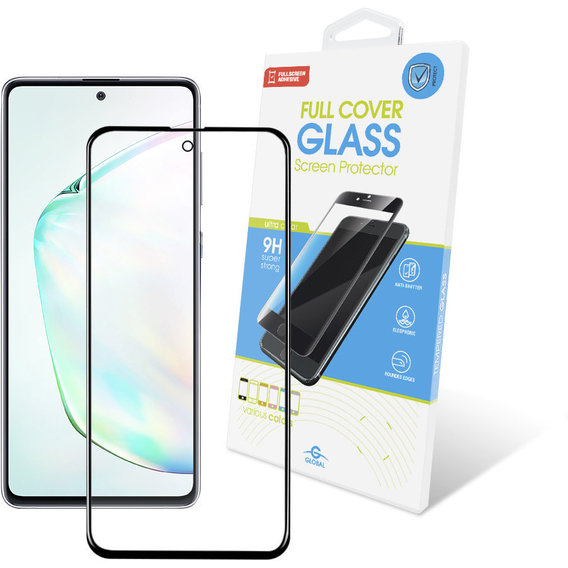 Аксессуар для смартфона Global Tempered Glass Full Glue Black for Samsung N770 Galaxy Note 10 Lite