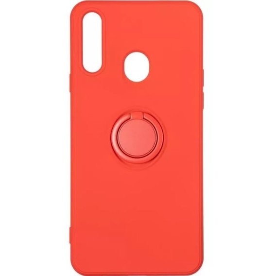 Аксессуар для смартфона Gelius Ring Holder Case Full Camera Red for Samsung A207 Galaxy A20s