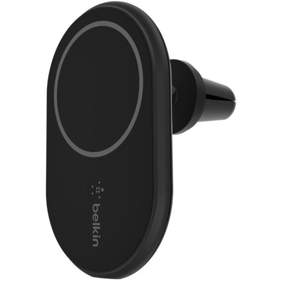 Тримач Belkin Auto Holder Air Ven Mount MagSafe Black 10W (WIC004BTBK-NC) для iPhone 16 I 15 I 14 I 13 I 12 series