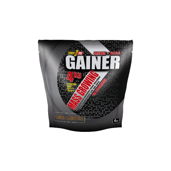 Гейнер Power Pro Gainer 4000 g /100 servings/ Шоколад