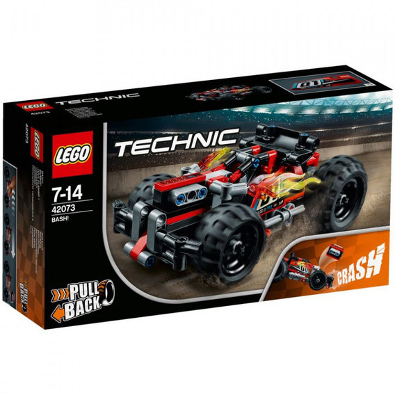 Конструктор LEGO Technic БЕМЦ! Красный гоночный автомобиль (42073)