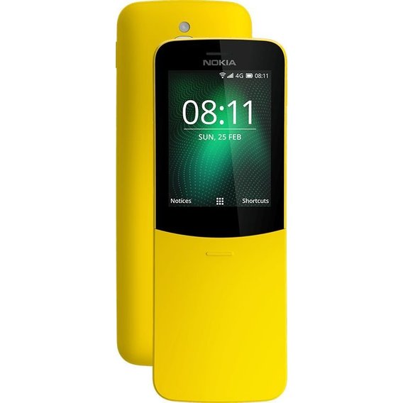 Мобильный телефон Nokia 8110 4G Yellow (UA UCRF)