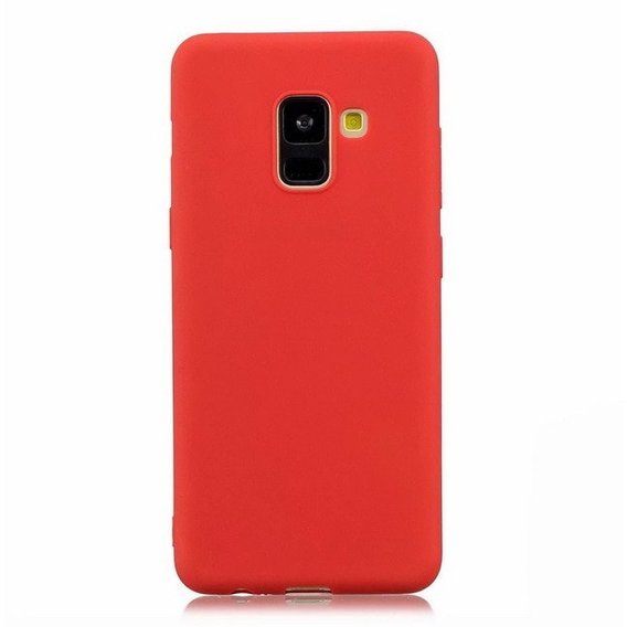 Аксессуар для смартфона Mobile Case Silicone Cover Red for Samsung A530 Galaxy A8 2018