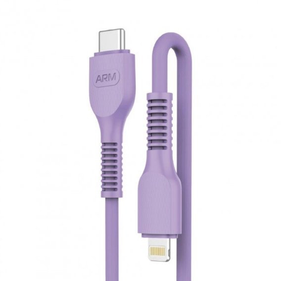 Кабель ArmorStandart Cable USB-C to Lightning 3A 1m Purple (ARM65290)