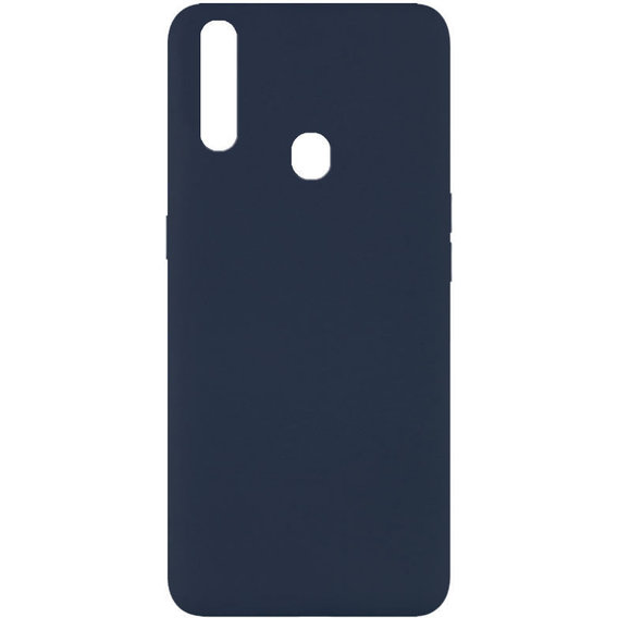 Аксессуар для смартфона Mobile Case Silicone Cover without Logo Midnight blue for Oppo A31