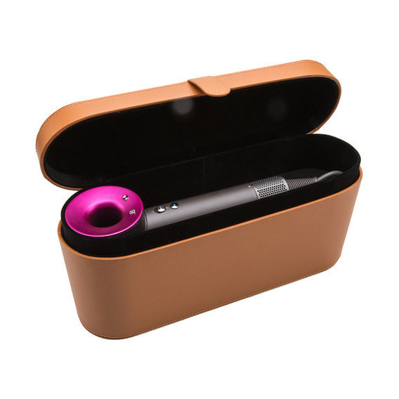 Фен Dyson Supersonic HD-01 Pink with Tan leather case