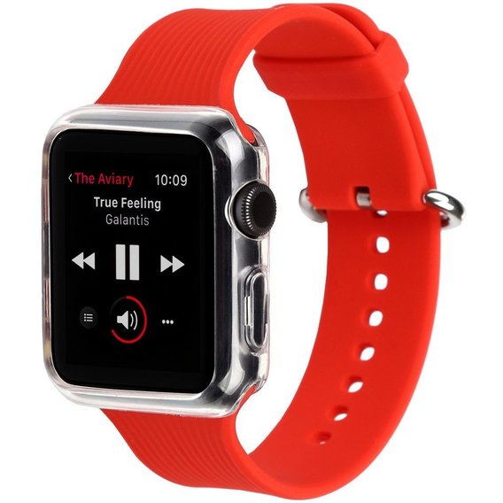 Аксессуар для Watch BeCover JaLi i-Smile Red IPH1446 (702417) for Apple Watch 42/44/45/49mm