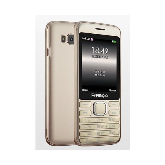 Мобильный телефон Prestigio PFP1281 Grace A1 Gold (UA UCRF)