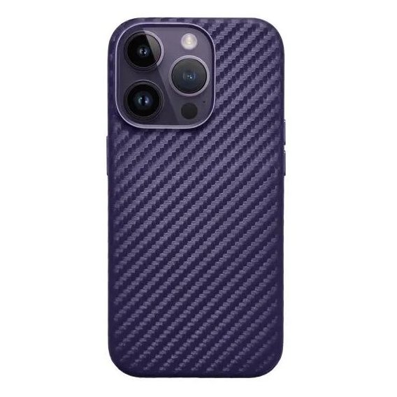 Аксессуар для iPhone K-DOO Mag Noble Collection Carbon Purple for iPhone 14 Pro
