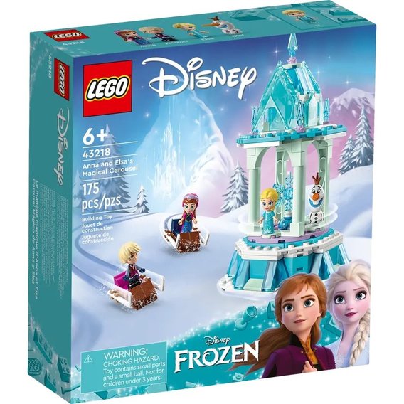 Конструктор LEGO Disney Волшебная карусель Анны и Эльзы (43218)