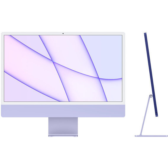 Компьютер Apple iMac M1 24" 512GB 8GPU Purple Custom (Z131000LU) 2021