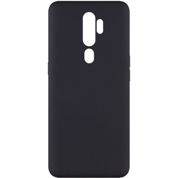 Аксессуар для смартфона Mobile Case Silicone Cover without Logo Black for Oppo A5 / A9 2020