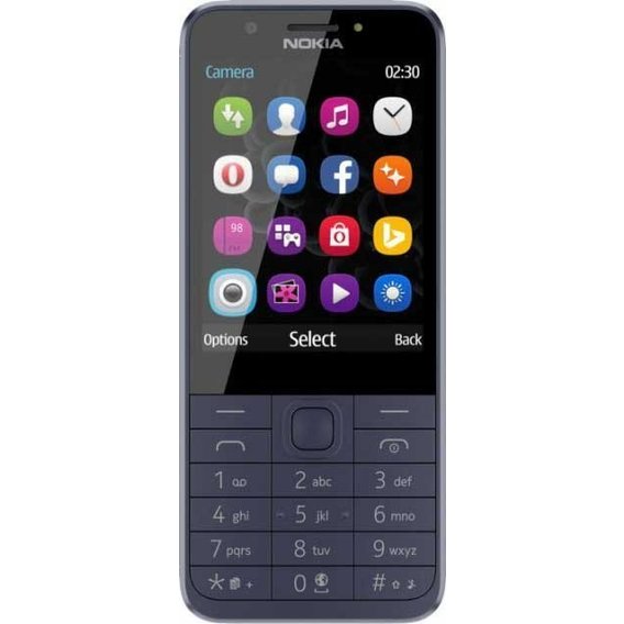 Мобильный телефон Nokia 230 Dark Blue (UA UCRF)