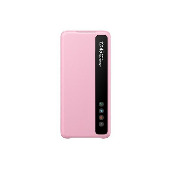 Аксессуар для смартфона Samsung Clear View Cover Pink (EF-ZG985CPEGRU) for Samsung G985 Galaxy S20+