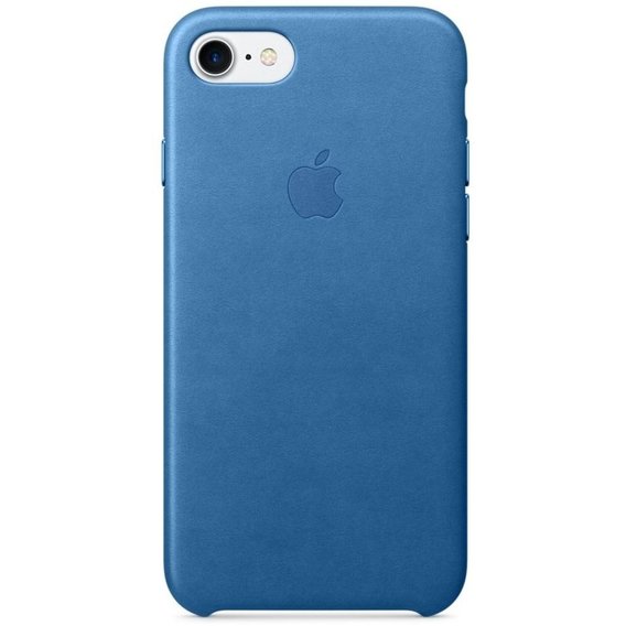 Аксессуар для iPhone Apple Leather Case Sea Blue (MMY42) for iPhone SE 2020/iPhone 8/iPhone 7