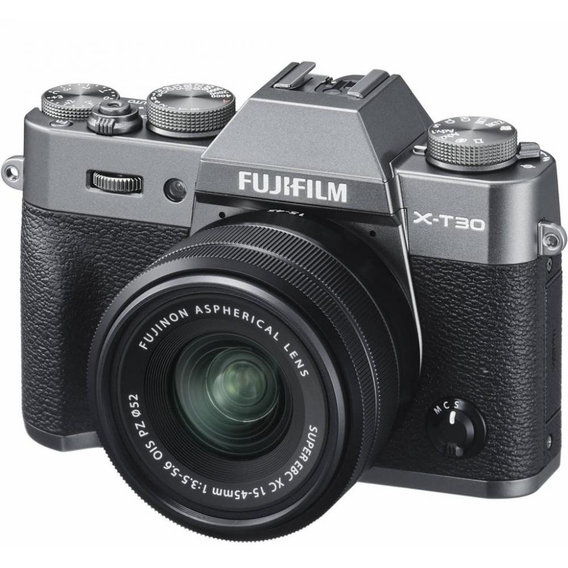 Fujifilm X-T30 kit (15-45mm) Charcoal Silver Официальная гарантия