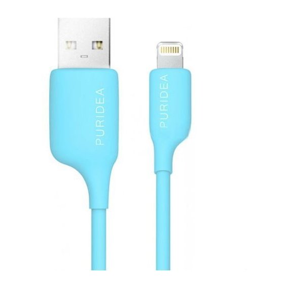 Кабель Puridea USB Cable to Lightning L02 1.2m Blue (L02-Blue)