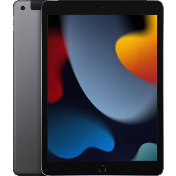 Планшет Apple iPad 9 10.2" 2021 Wi-Fi + LTE 64GB Space Gray (MK663, MK473)