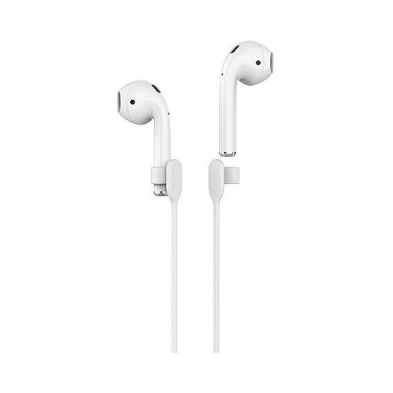Тримач для навушників AhaStyle Earphone Strap White (X001STRAP-WHT) for Apple AirPods