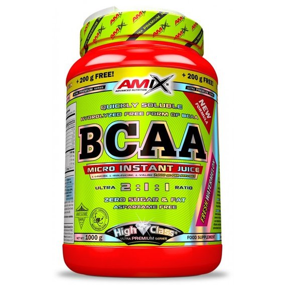 Аминокислота для спорта Amix BCAA Micro Instant Juice 800 g+ 200 g(free)/50 servings/Fruit Punch