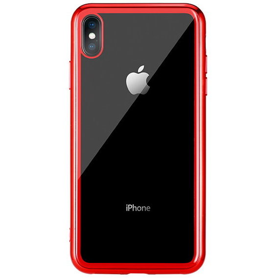 Аксессуар для iPhone WK Crysden Series Glass Case Red (RPC-002) for iPhone Xs Max