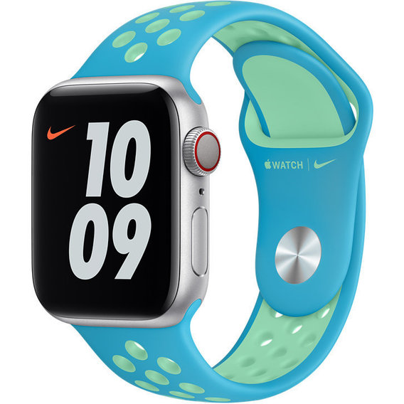 Аксессуар для Watch Apple Sport Band Nike Blue/Green Glow (MJ6H3) for Apple Watch 38/40/41mm