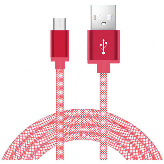 Кабель XOKO USB Cable to microUSB FISH 3m Red (SC-120m-3-RD)