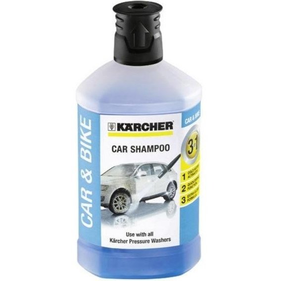 Автомобильный шампунь Karcher PLUG-N-CLEAN 1л (6.295-750.0)