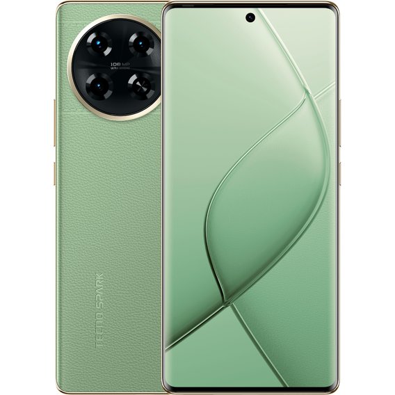 Смартфон Tecno Spark 20 Pro+ (KJ7) 8/256Gb Magic Skin Green (UA UCRF)
