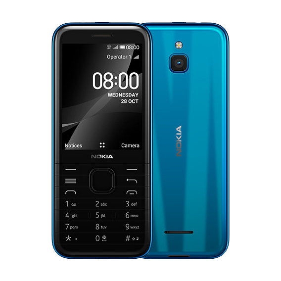 Мобильный телефон Nokia 8000 4G Blue (UA UCRF)
