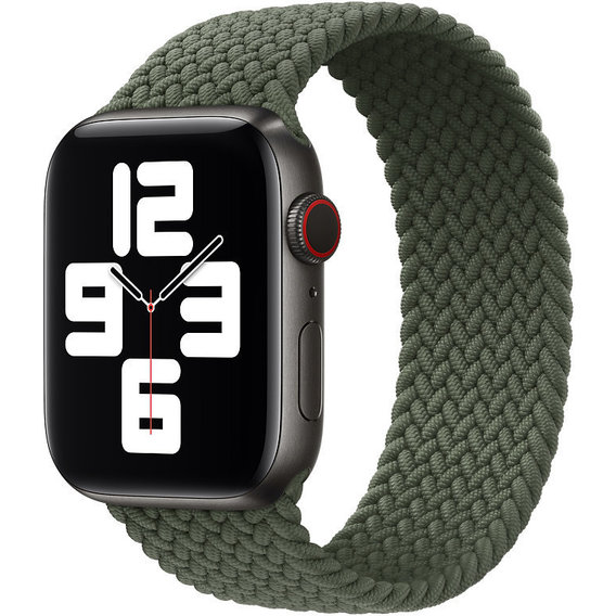 Аксессуар для Watch Apple Braided Solo Loop Inverness Green Size 6 (MY832) for Apple Watch 42/44mm