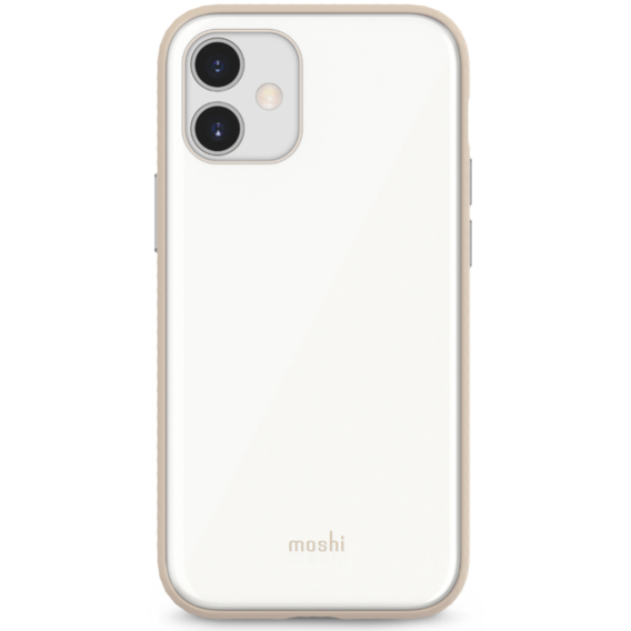 Аксессуар для iPhone Moshi iGlaze Slim Hardshell Case Pearl White (99MO113106) for iPhone 12 mini