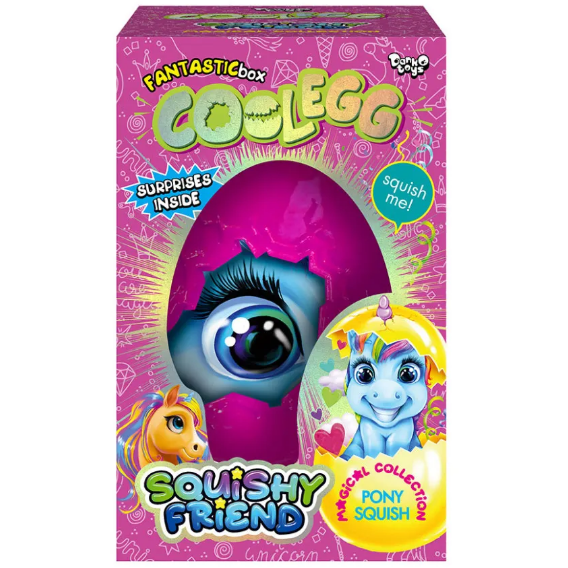 Набір-сюрприз для творчості в яйці Danko Toys Cool Egg Яйце велике Pony (CE-01-01)