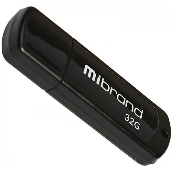 USB-флешка Mibrand 32GB Grizzly Black USB 2.0 (MI2.0/GR32P3B)