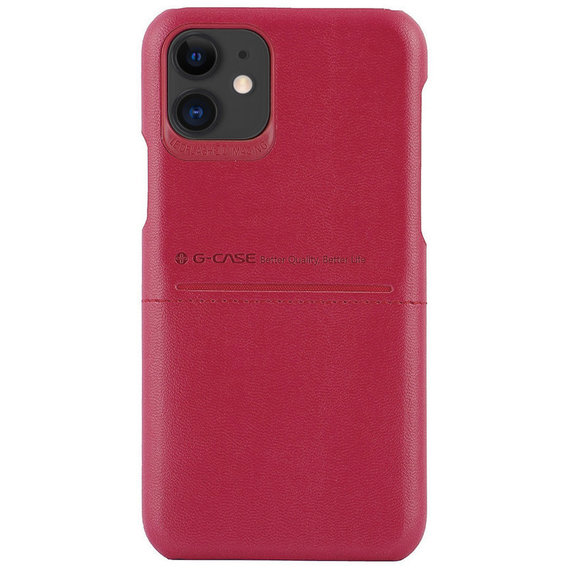 Аксессуар для iPhone Fashion G-Case Cardcool Leather Red for iPhone 11