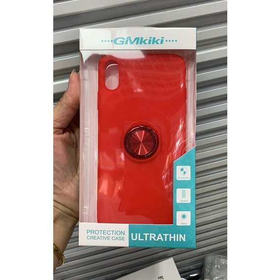 Аксессуар для смартфона Mobile Case Summer ColorRing Magnetic Holder Red for Samsung Galaxy A30s/A50/A50s