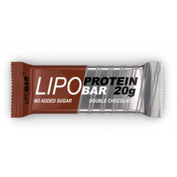Протеиновый батончик Lipobar 50 g / Double chocolate