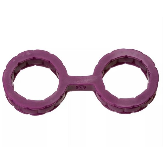 Наручники силиконовые Doc Johnson Bondage Silicone Cuffs Large (фиолетовые)