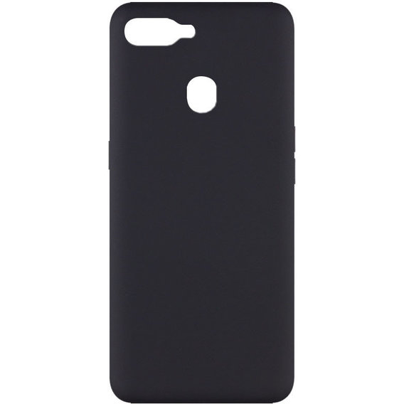 Аксессуар для смартфона Mobile Case Silicone Cover without Logo Black for Oppo A5s
